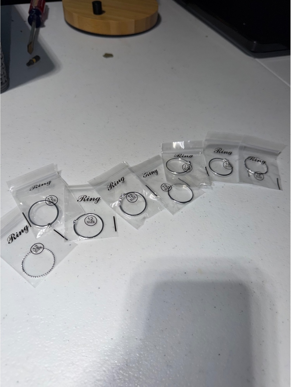 Assorted Ring Lot Size 12
